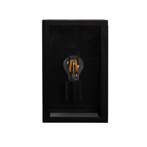 Aplique de pared exterior aluminio "Glass House" - IP44 - E27 (8)