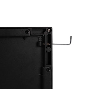 Aplique de pared exterior aluminio "Glass House" - IP44 - E27 - Barcelona Led-Decoración