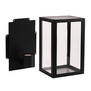 Aplique de pared exterior aluminio "Glass House" - IP44 - E27 (11)