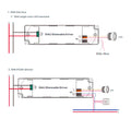 DALI dimmable DT6 Single color driver 220-240V - Output 6-42V DC - 100-700mA - 12W 2