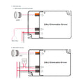 DALI dimmable DT6 Single color driver 220-240V - Output 6-58V DC - 500-1500mA - 65W 2
