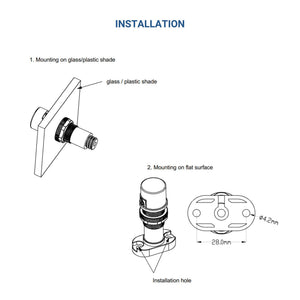 Sensor de luz fotoeléctrico Crepuscular 360º de superficie o empotrar - Regulación 1-10V-DC (2)