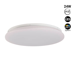 Plafón LED circular de superficie 24W CCT - Ø38cm - 1780lm - IP20 (8)