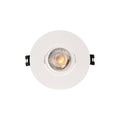 Aro downlight circular basculante para bombilla GU10 / MR16 - Corte Ø75 mm 4