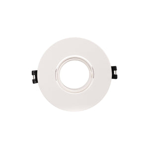 Aro downlight circular basculante para bombilla GU10 / MR16 - Corte Ø75 mm - Barcelona Led-