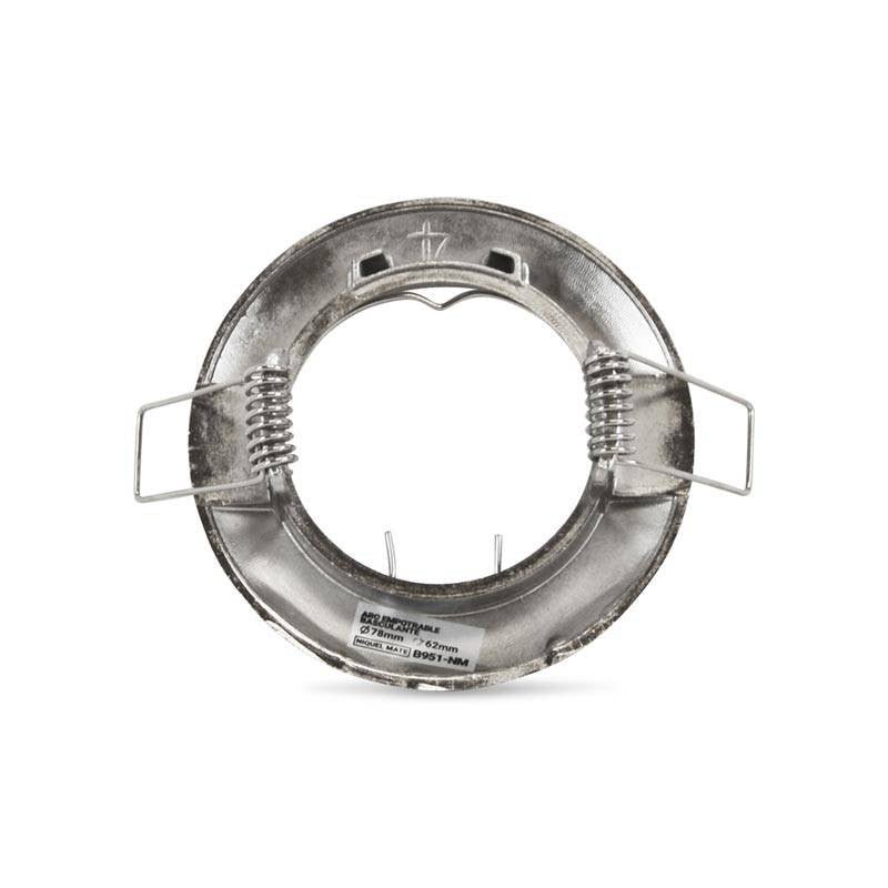 Aro downlight circular para bombilla GU10 / MR16 - Corte Ø62 mm - Barcelona Led-