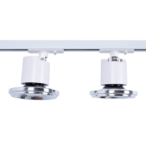 Foco para carril monofásico con casquillo GU10 - AR111 - Barcelona Led-
