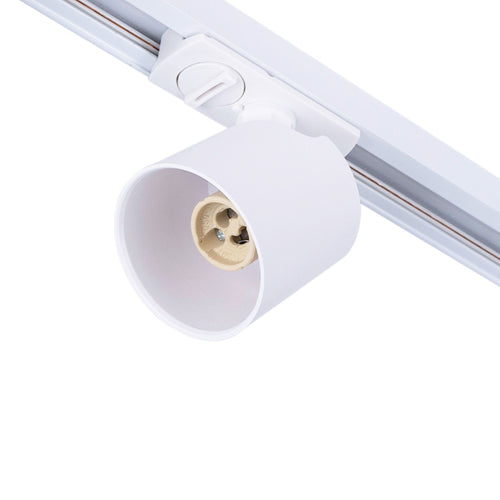 Foco de carril monofásico com casquilho GU10 - AR111