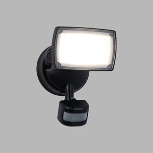 Proyector LED de pared exterior con sensor PIR 15W - 4000K - IP54 - Barcelona Led-