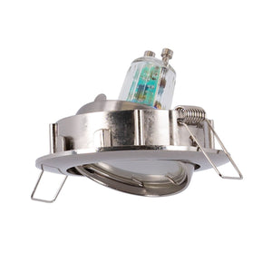 Aro downlight circular basculante para bombilla GU10 / MR16 - Corte Ø72 mm - Barcelona Led-