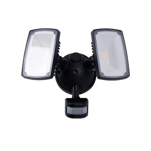 Proyector LED doble de pared exterior con sensor PIR 30W - 4000K - IP54 (3)