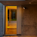 Aplique de pared exterior orientable