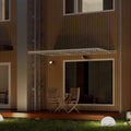 Aplique de pared exterior orientable