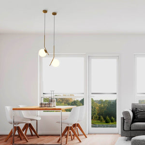Lámpara colgante bola cristal "HERMI" - E27 - Barcelona Led-Decoración