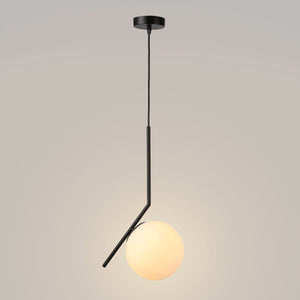 Lámpara colgante bola cristal "HERMI" - E27 - Barcelona Led-Decoración