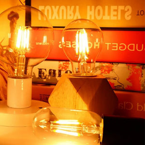 Bombilla filamento LED vintage ámbar - Regulable - E27 A60 - 4W (3)