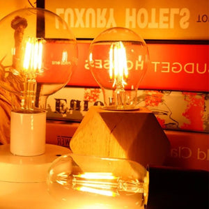 Bombilla filamento LED vintage ámbar - Regulable - E27 A60 - 4W (3)