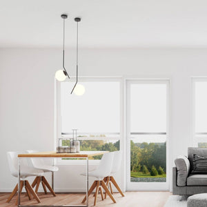 Lámpara colgante bola cristal "HERMI" - E27 - Barcelona Led-Decoración