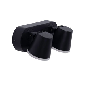 Aplique de pared exterior doble "Tura" - 20,5W - Orientable - 3000K - IP54 (8)