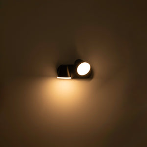 Aplique de pared exterior doble "Tura" - 20,5W - Orientable - 3000K - IP54 (10)
