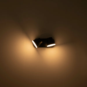 Aplique de pared exterior doble "Tura" - 20,5W - Orientable - 3000K - IP54 (11)