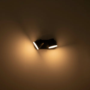 Aplique de pared exterior doble "Tura" - 20,5W - Orientable - 3000K - IP54 (11)