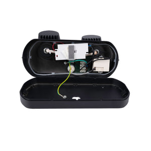 Aplique de pared exterior doble con sensor PIR "Tura" - 20,5W - Orientable - 3000K - IP54 - Barcelona Led-Decoración