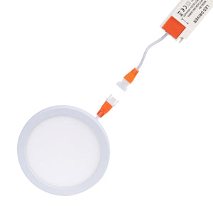 Downlight LED circular empotrable 8W - Diámetro de corte ajustable: Ø 50-90mm - Barcelona Led-