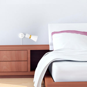 Aplique de pared con brazo articulado y enchufe "SILVA" - Barcelona Led-Decoración