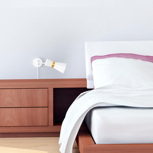 Aplique de pared con brazo articulado y enchufe "SILVA" (14)