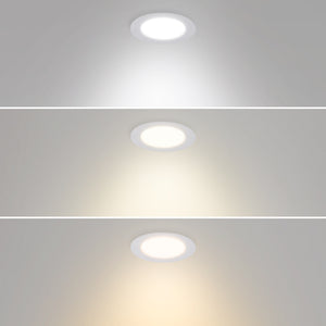 Downlight LED PRO 7W - CCT - 148lm/W - IP54 - UGR19 - Corte ø75mm (1)