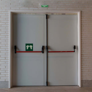KIT Pictograma autoadhesivo "Emergency Exit" + Luz de emergencia 3W - Barcelona Led-
