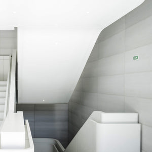 KIT Pictograma autoadhesivo "Salida abajo" + Luz de emergencia 3W (11)