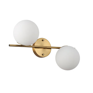 Aplique de pared doble bola cristal "Double" - Barcelona Led-Decoración