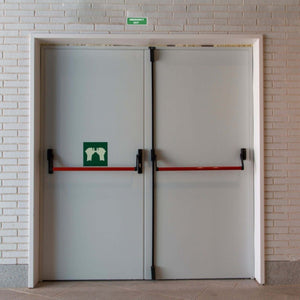KIT Pictograma autoadhesivo "Emergency Exit" + Luz de emergencia 3W - Barcelona Led-