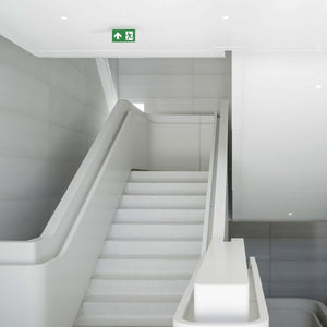 Luz de emergencia permanente con pictograma "Salida arriba" - Empotrable - Barcelona Led-
