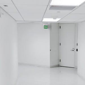 Luz de emergencia permanente con cartel "Salida" (3)