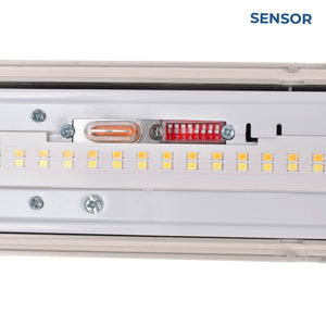 Pantalla estanca LED lineal conectable CCT con sensor de movimiento- 150cm - 56W - IP65 (10)