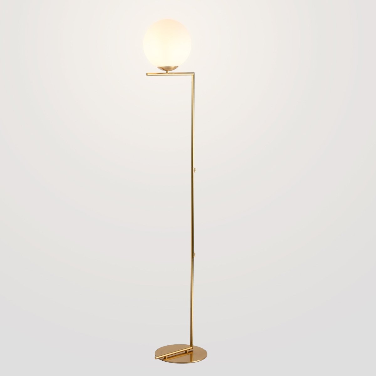 Lámpara de pie bola cristal "Anni" - E27 - Ø 22cm - Barcelona Led-Decoración