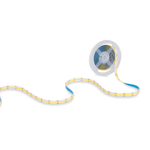 Tira LED COB 24V DC - CCT - 14W/m - 10mm - IP20 - Rollo de 5 metros - Corte cada 26mm - Barcelona Led-