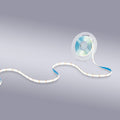 24V DC COB LED Strip - CCT - 14W/m - 10mm - IP20 - 5 meters roll - Cut every 26mm 4