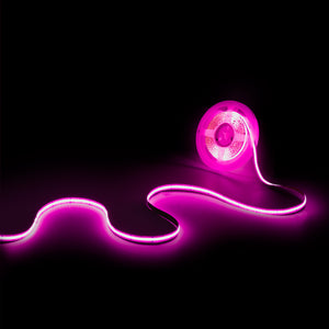 Tira LED COB 24V DC - RGB - 12W/m - 10mm - IP20 - Rollo de 5 metros - Corte c/33mm (3)