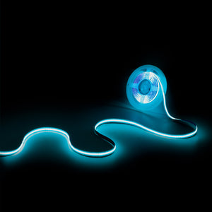 Tira LED COB 24V DC - RGB - 12W/m - 10mm - IP20 - Rollo de 5 metros - Corte c/33mm (5)