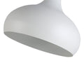 Metal and wood pendant lamp -
