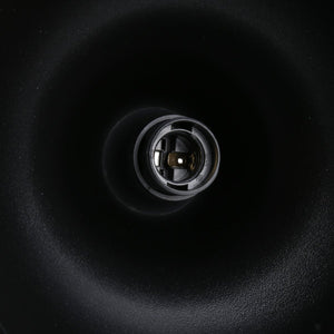 Lámpara colgante de metal y madera "Loop" - Barcelona Led-Decoración