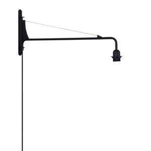 Aplique de pared orientable con cable y enchufe "Pitt" - Barcelona Led-Decoración