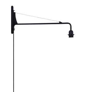 Aplique de pared orientable con cable y enchufe "Pitt" (5)