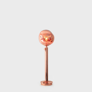 Lámpara de pie de diseño "Ana" - Altura regulable - Color cobre (4)