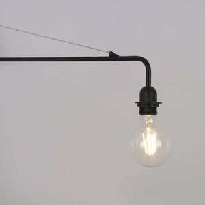 Aplique de pared orientable con cable y enchufe "Pitt" - Barcelona Led-Decoración