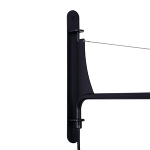 Aplique de pared orientable con cable y enchufe "Pitt" - Barcelona Led-Decoración